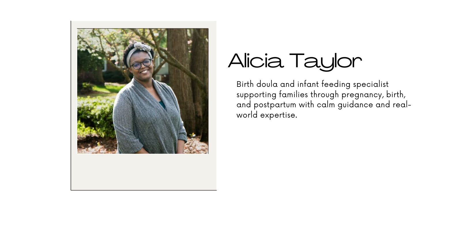 Alicia Taylor
