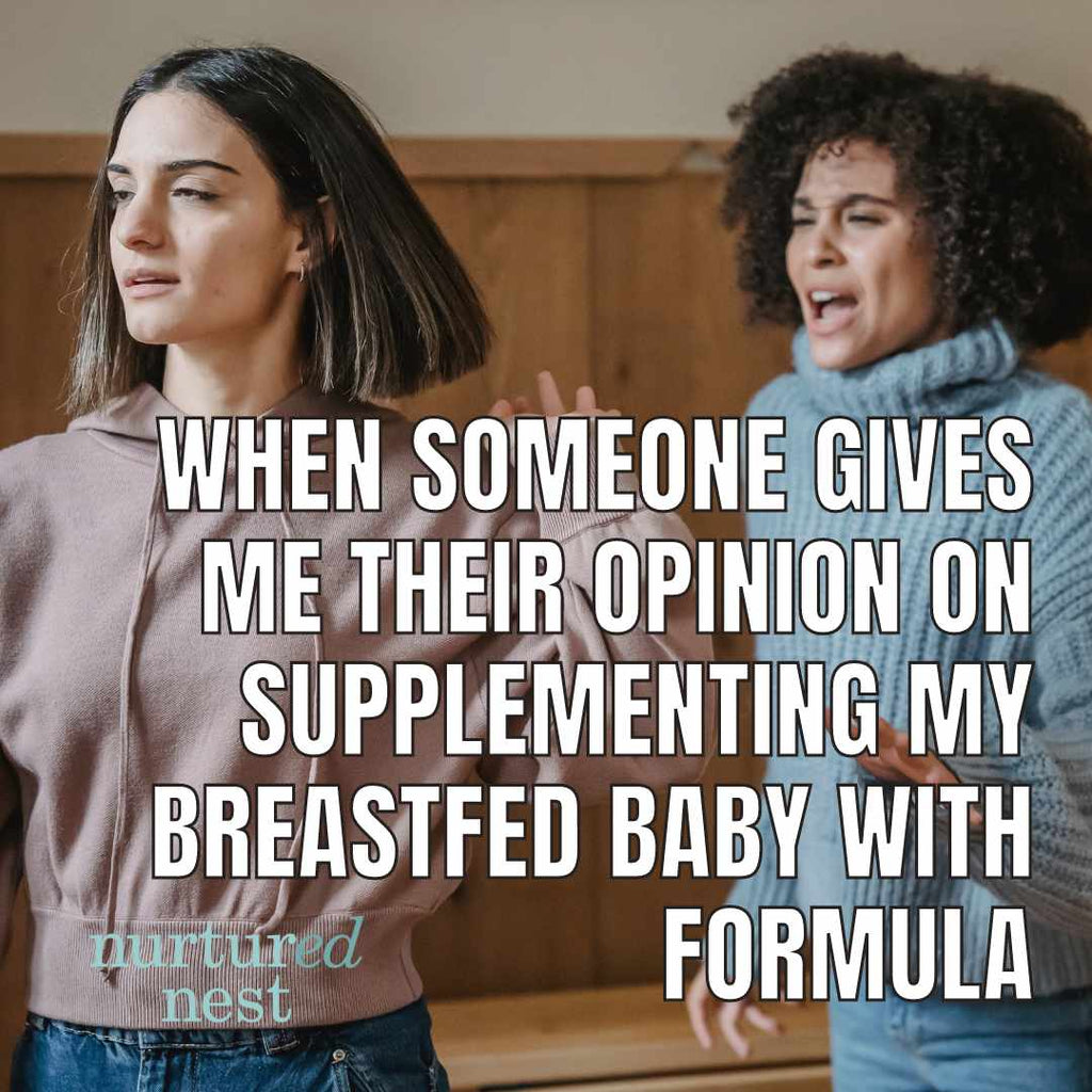Meet Me in the Middle: Tips for Supplementing Breastfeeding With Formula Feeding