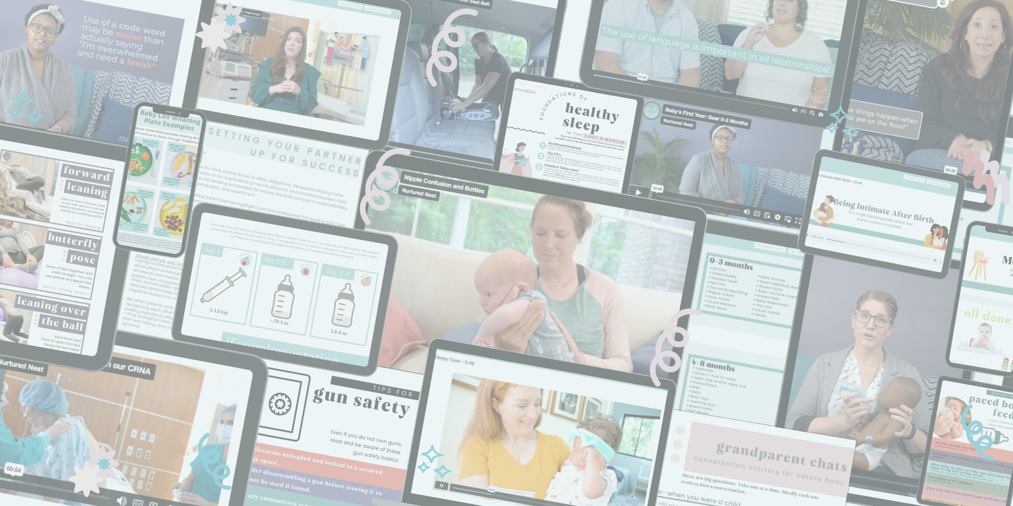 Nurtured Nest Learning Platform Images